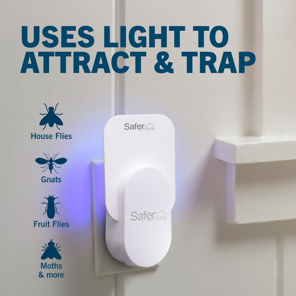 Safer SH502-1R5SR StickyTech glue cards trap insects efficiently