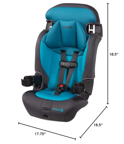 Safety 1st Grand booster in Capri Teal displaying high-back mode