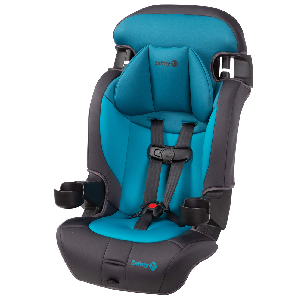 Safety 1st Grand 2-in-1 booster front view with harness for secure ride