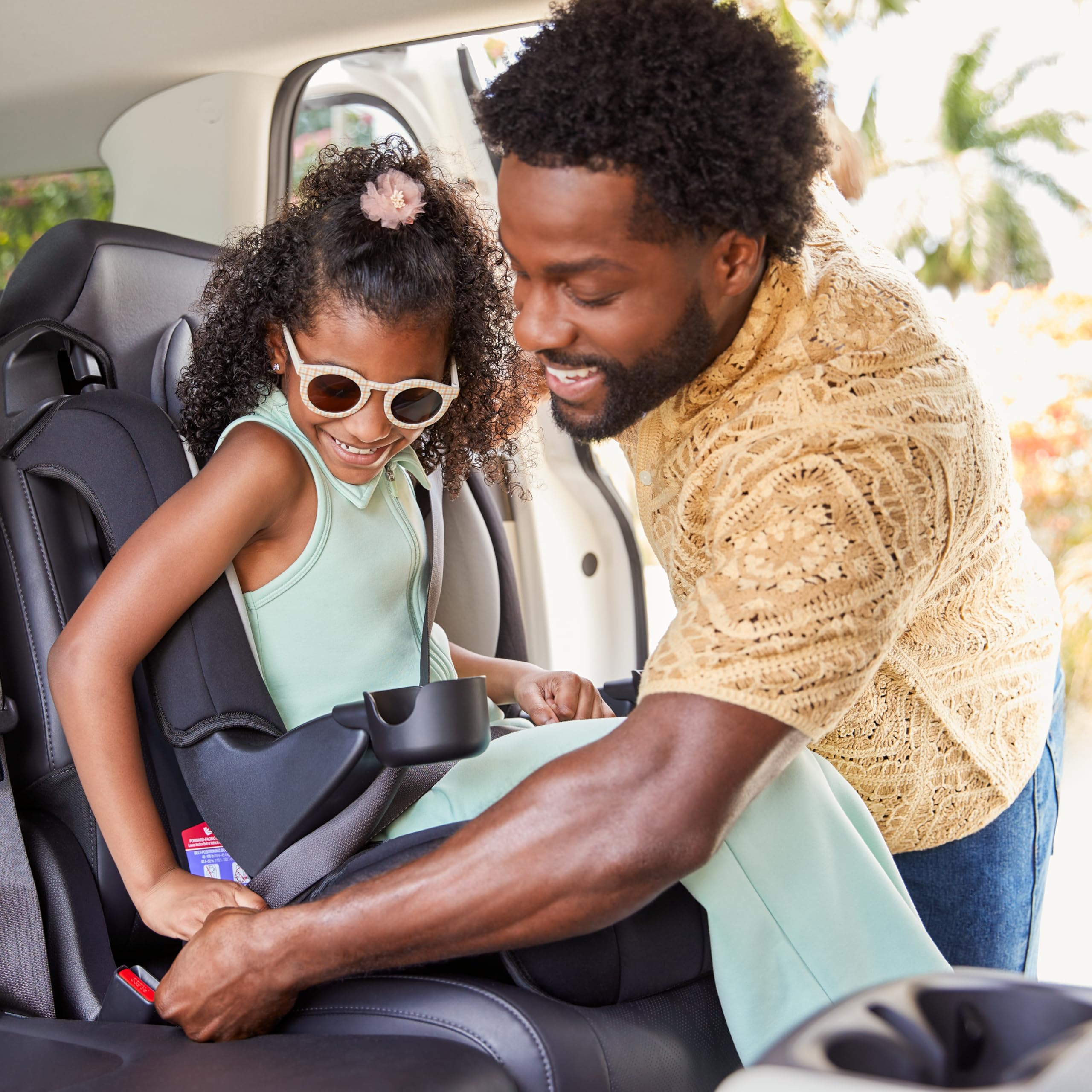 Safety 1st Grand 2-in-1 booster seat belt-positioning back mode