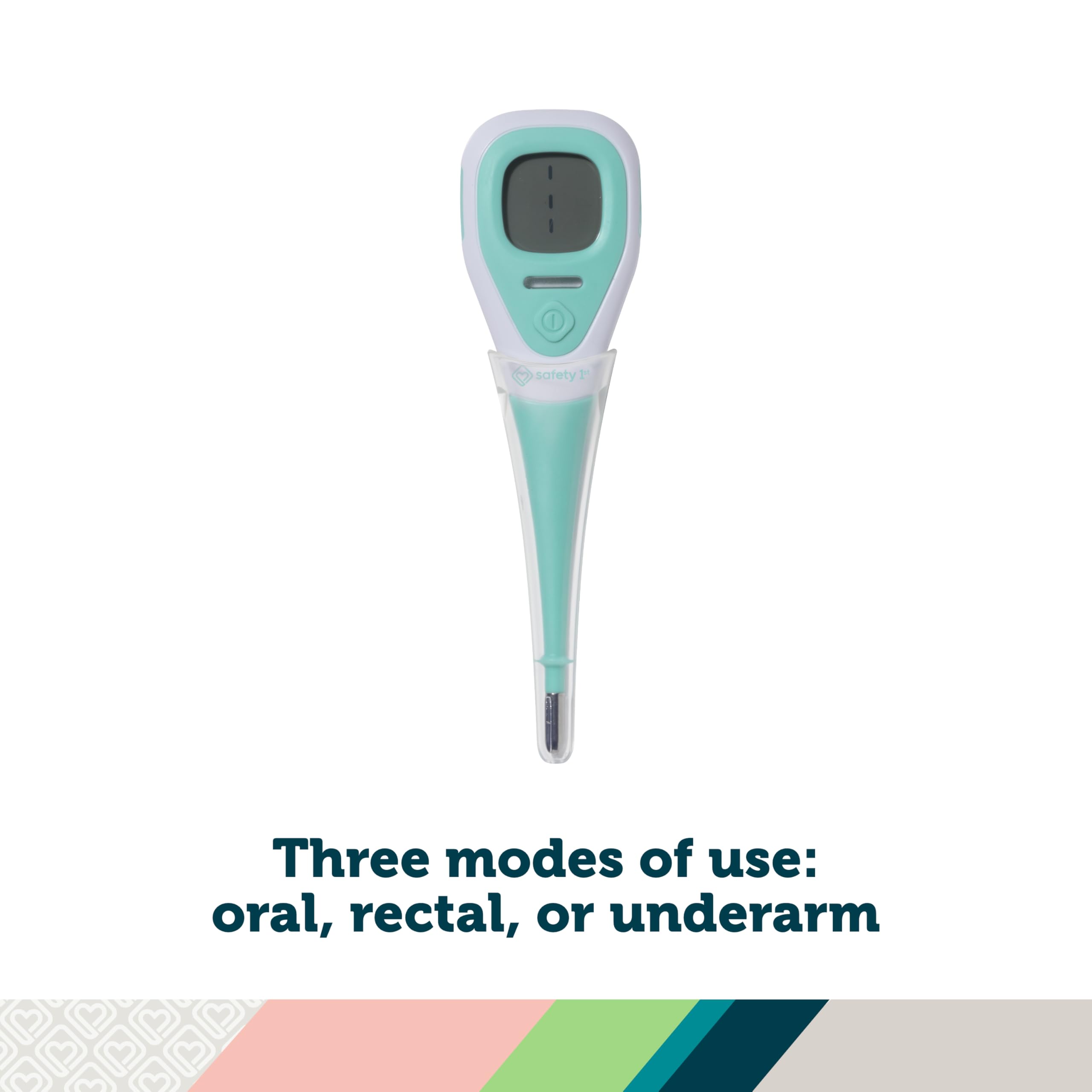 Safety 1st Rapid Read 3-in-1 thermometer close-up of flexible rectal tip