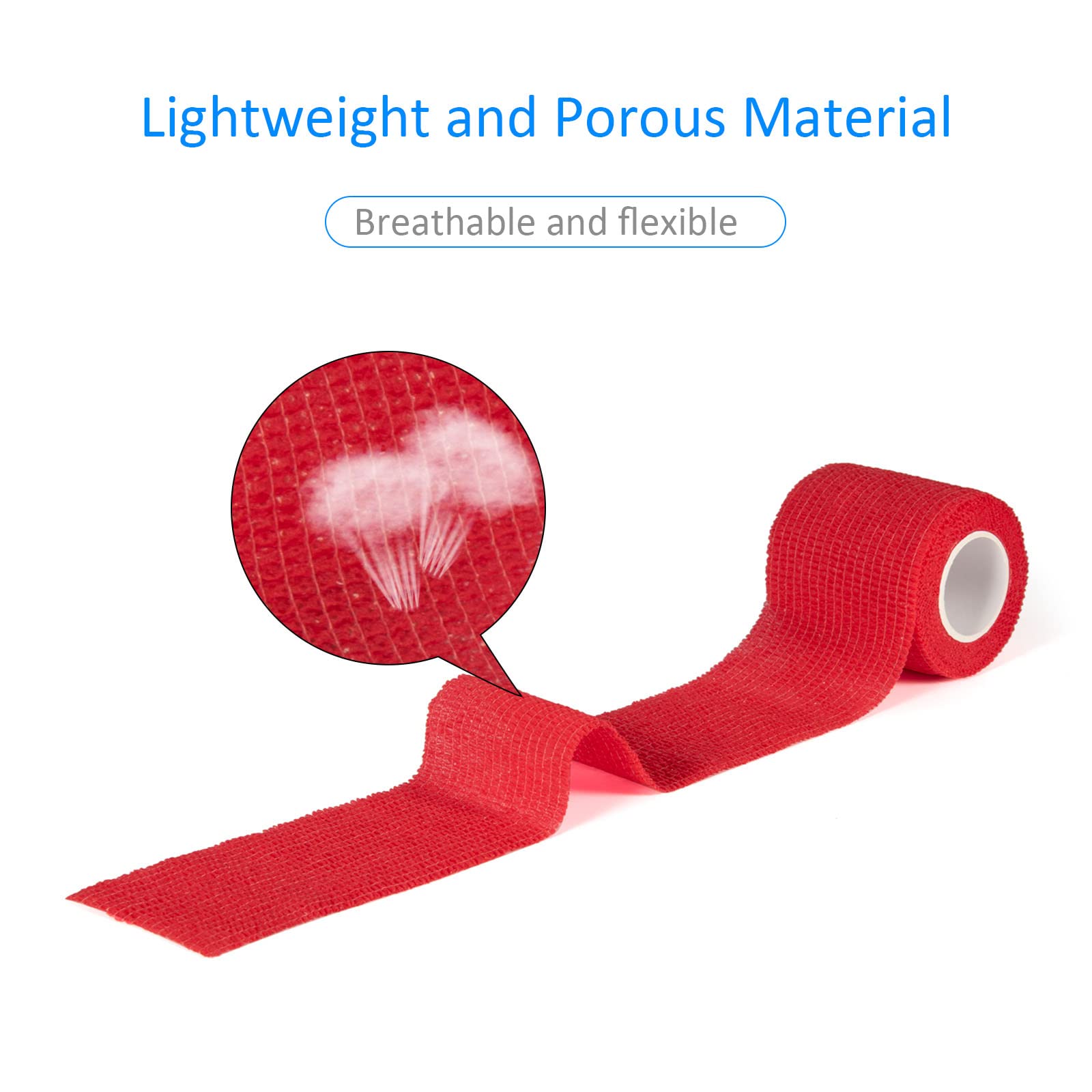 Sagafly bandage wrap red packaging highlights travel-friendly set.