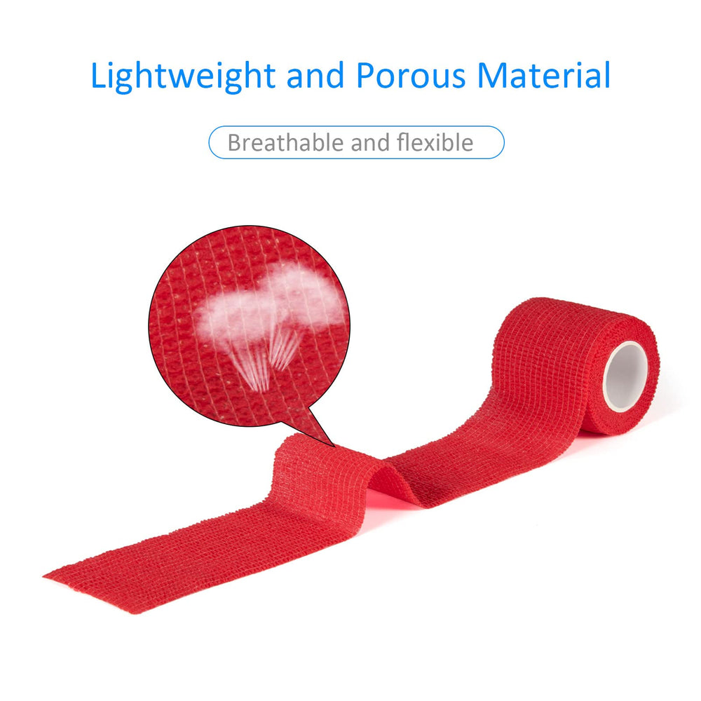 Sagafly bandage wrap red packaging highlights travel-friendly set.