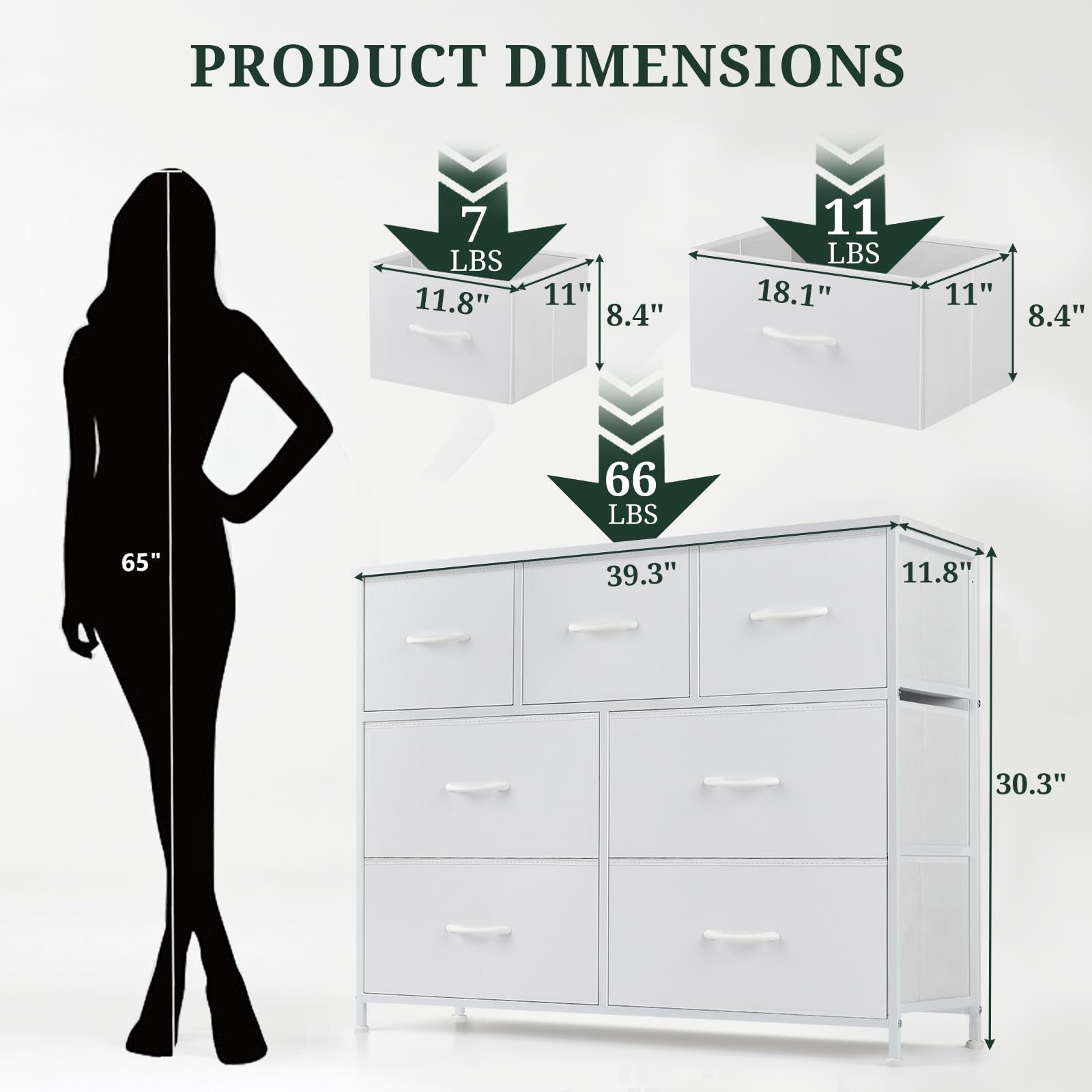 SageNest fabric drawer close-up illustrating soft storage for clothes