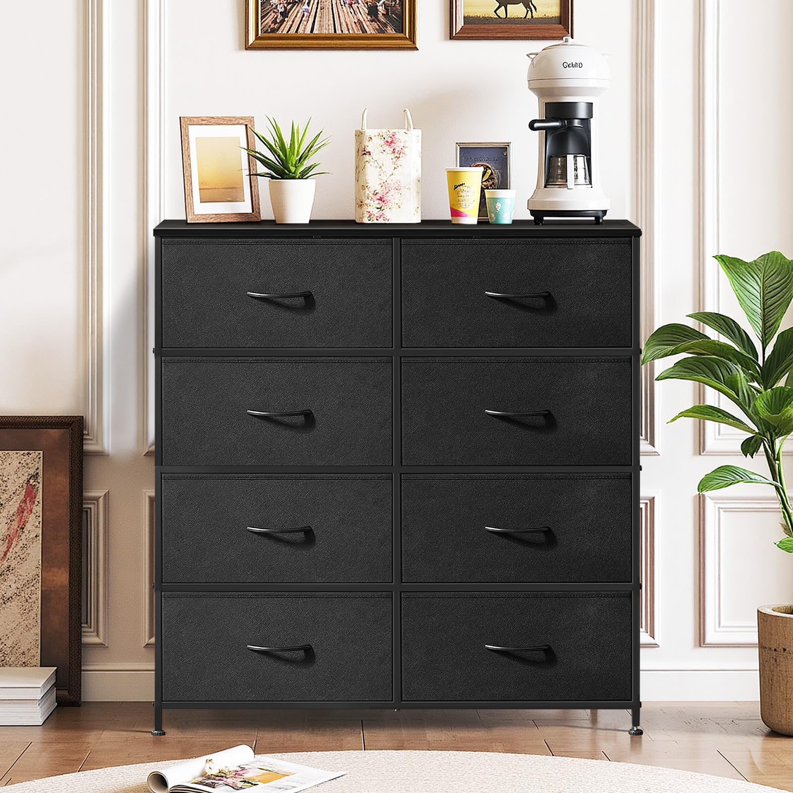 SageNest fabric-drawer unit offers soft, breathable storage for clothes.