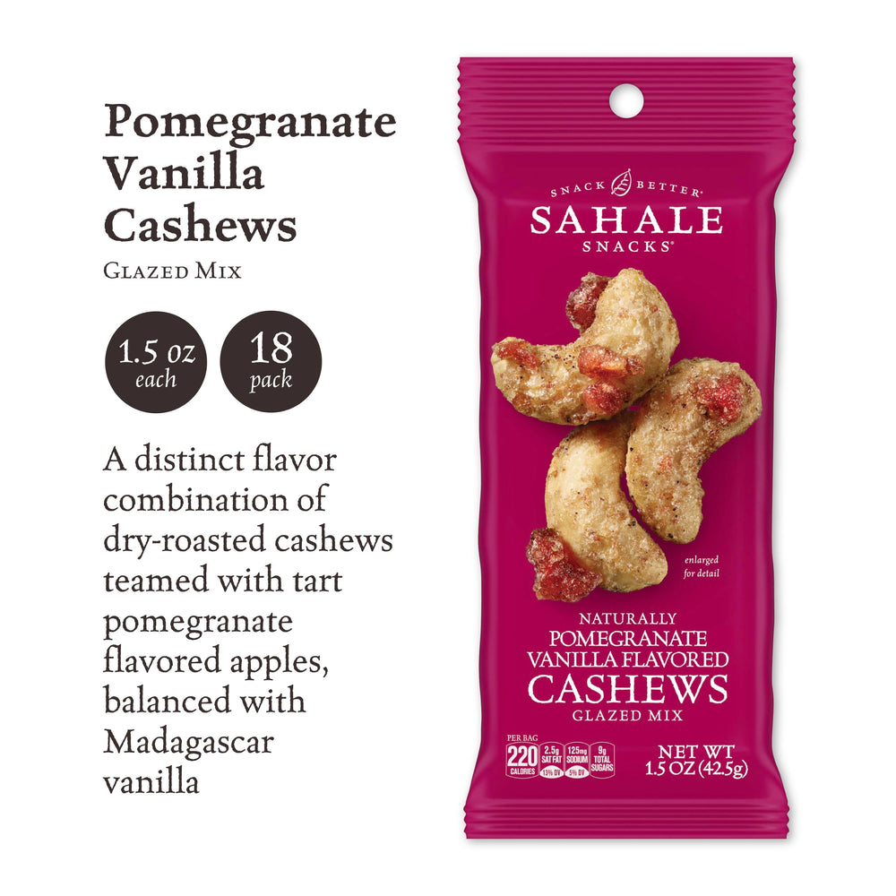 Sahale Snacks Glazed Nuts Mix showcasing premium texture and color