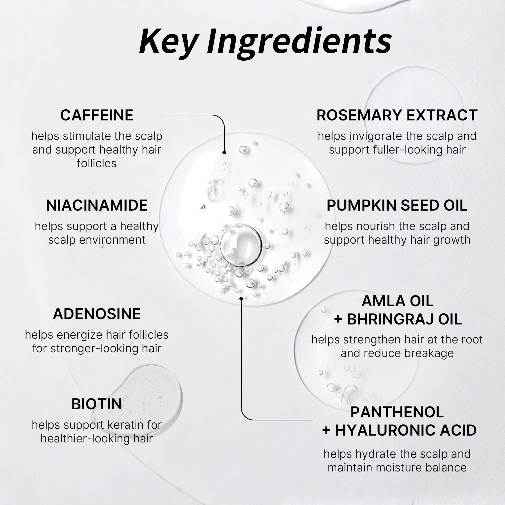 Sahha rosemary oil ingredient highlights natural aroma and scalp care