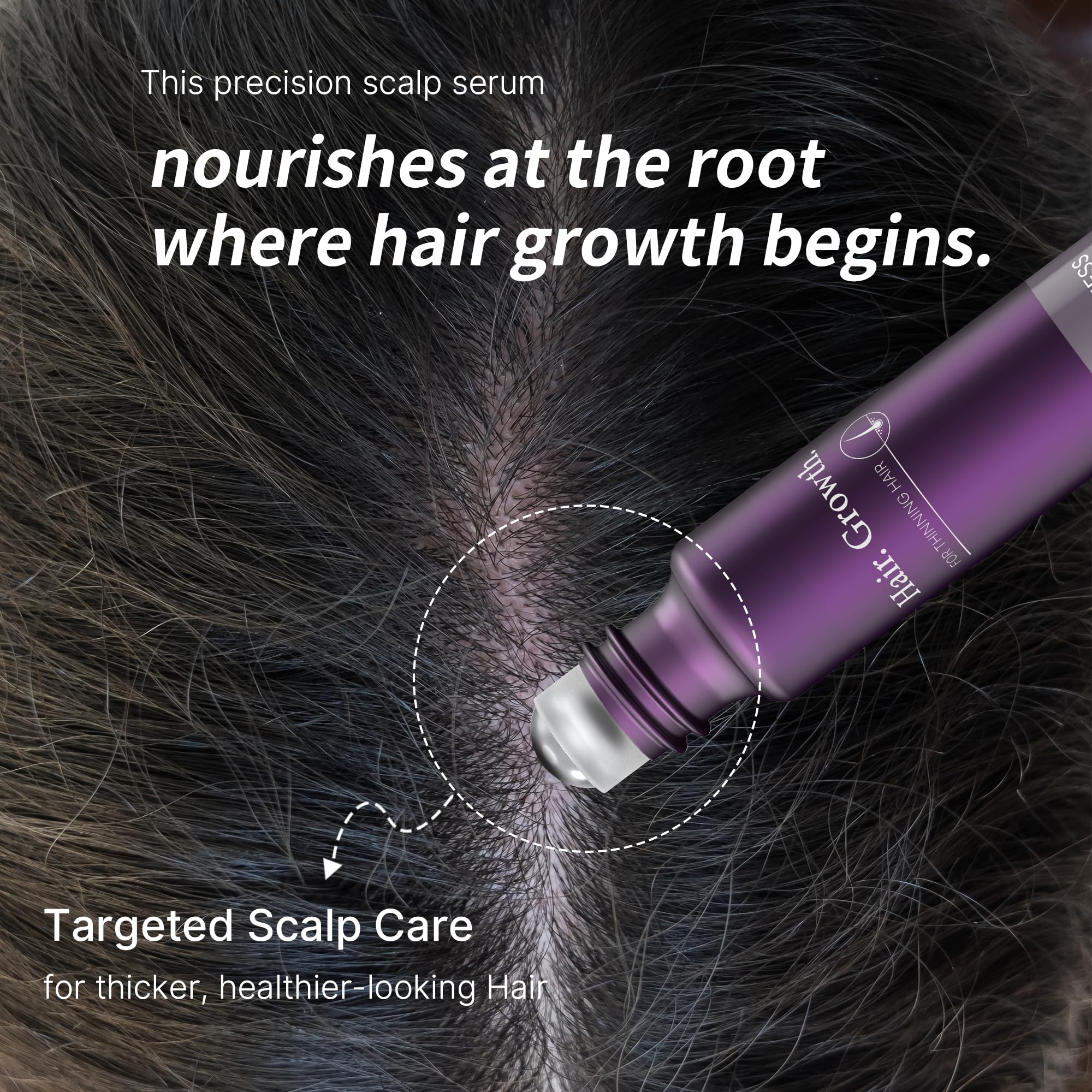 Sahha scalp balance serum promotes oil control and comfort