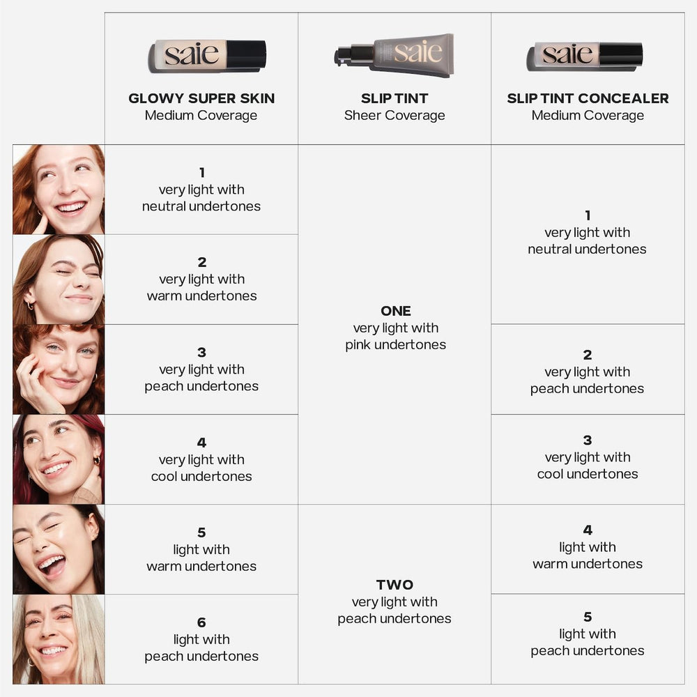 Saie Slip Tint SPF 35 licorice extract brightens uneven tone