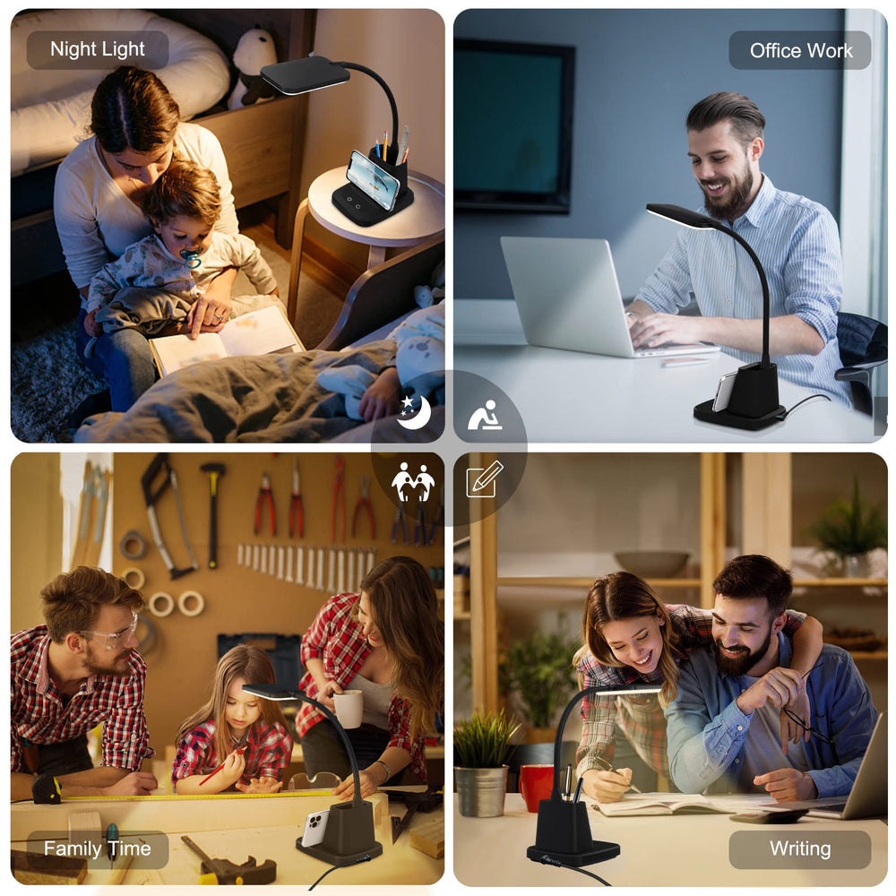 Sailstar desk lamp delivers 800 lumens of bright, clear illumination.