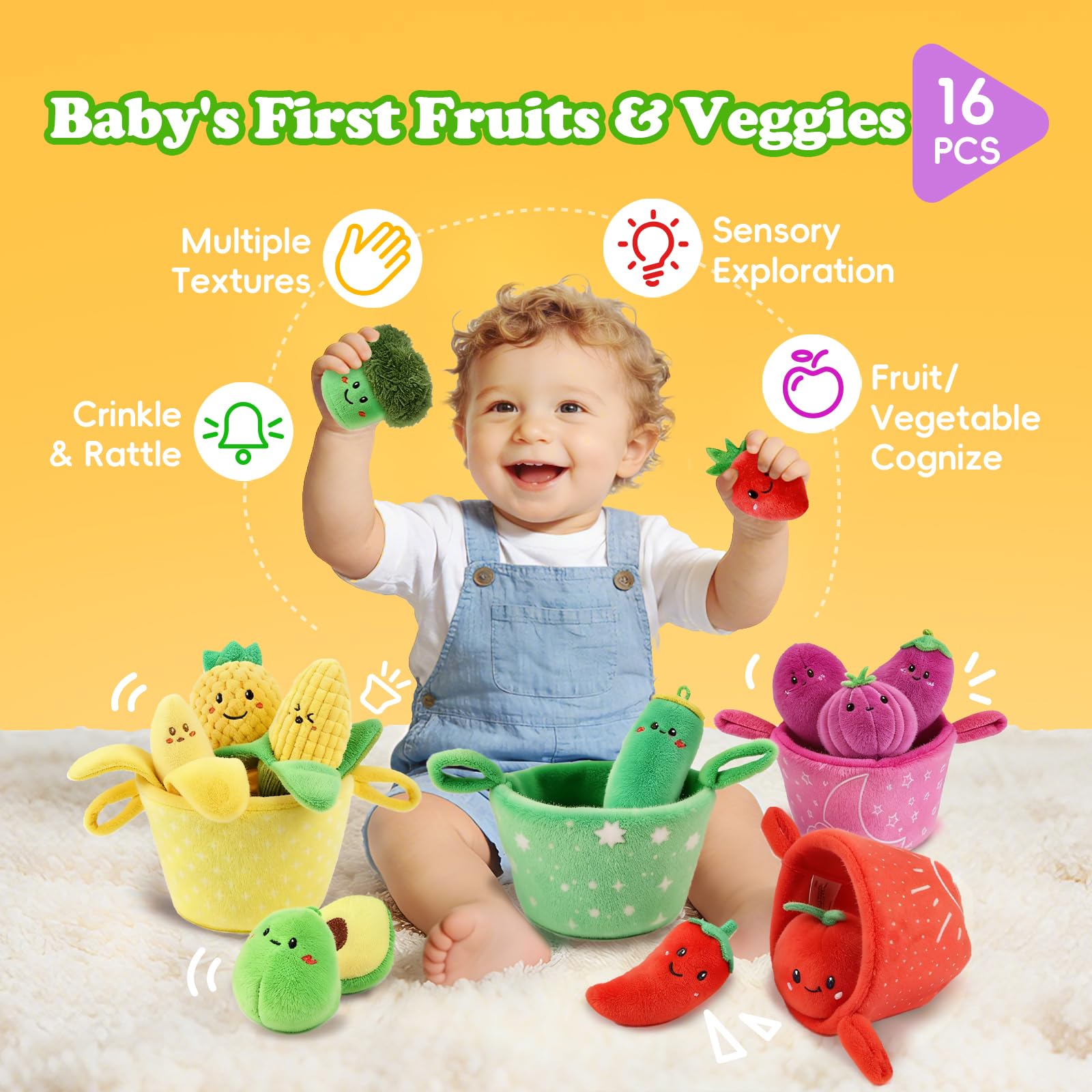 SAIMAND Montessori color sorting basket demonstrates easy visual discrimination