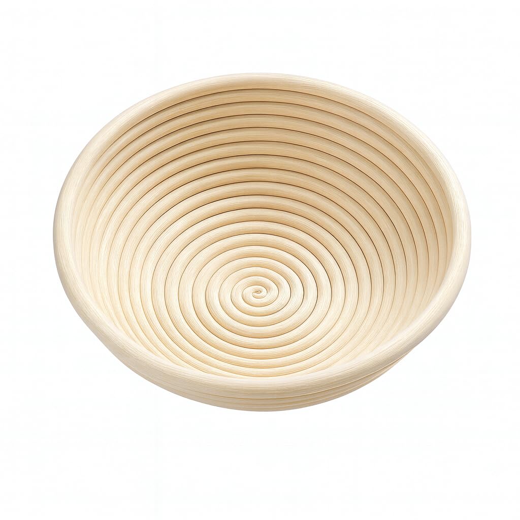 Saint Germain Bakery banneton liner helps prevent dough sticking and simplifies cleanup.