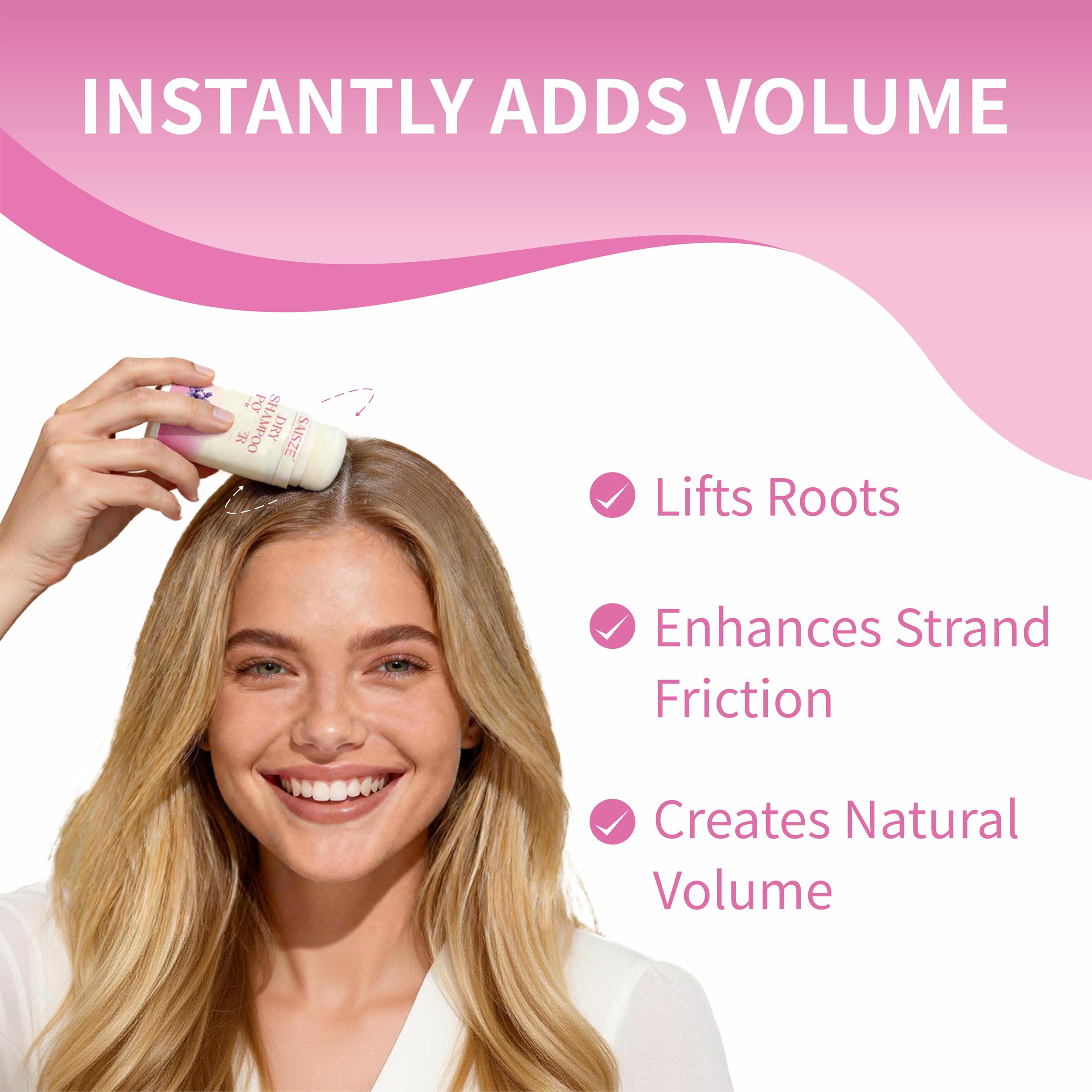 SAISZE features Panax Ginseng and other actives for a nourishing feel.