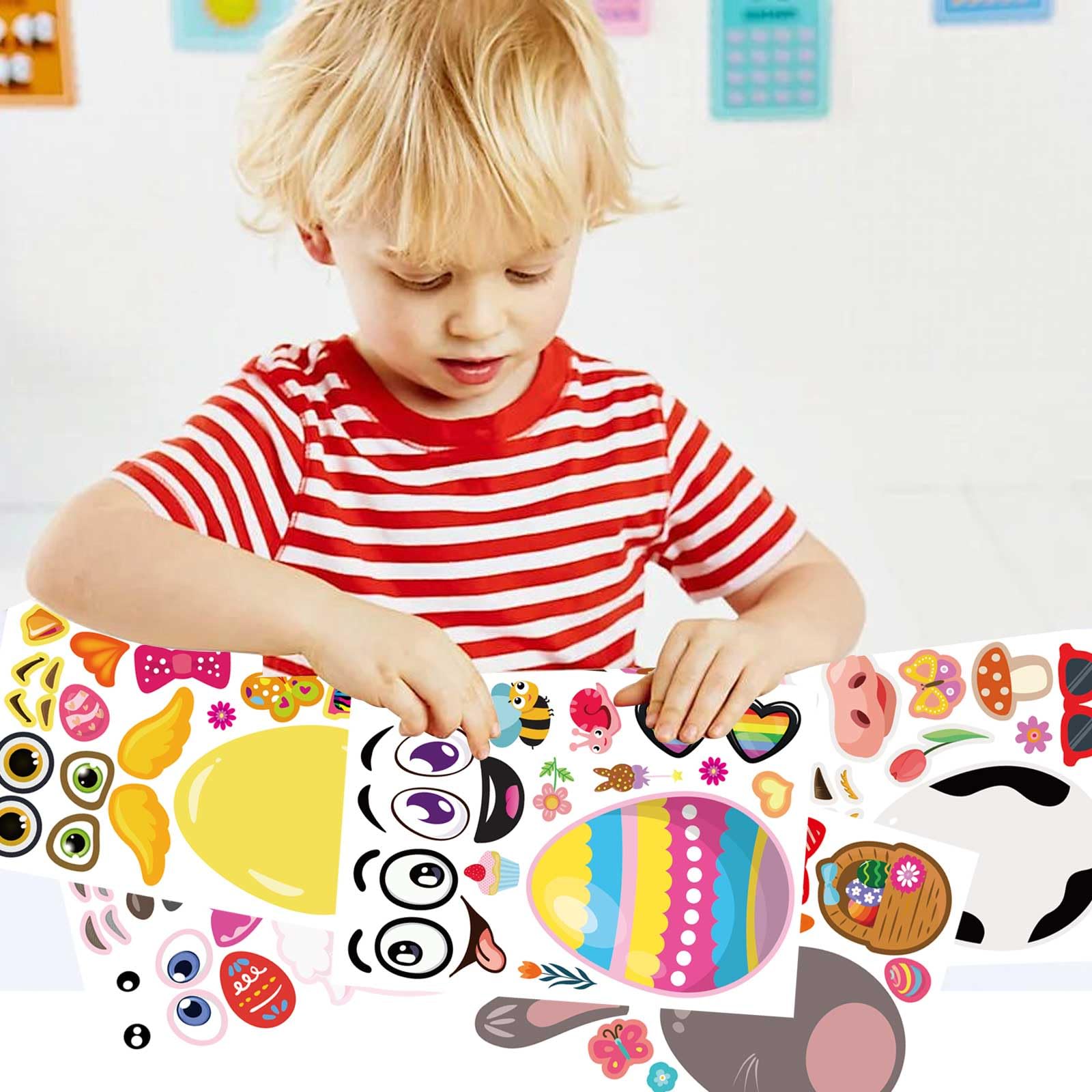 SAKAIPA mix-and-match faces enable creative expressions and imaginative play.