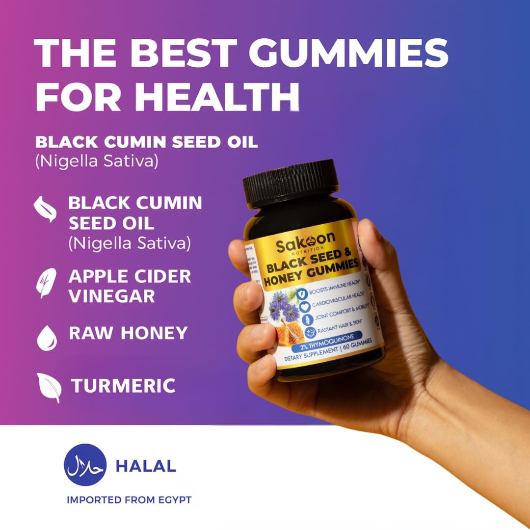 Blueberry flavored gummies on bright background emphasizing immune-friendly formula