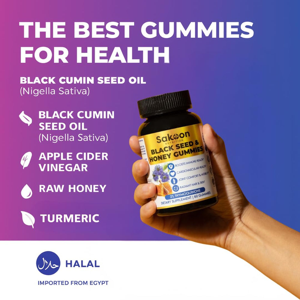 Blueberry flavored gummies on bright background emphasizing immune-friendly formula