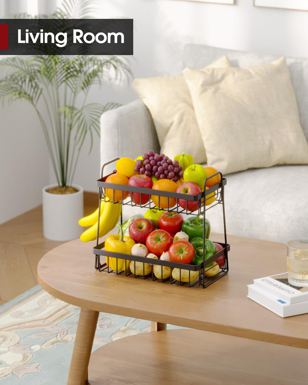 Sakugi on-counter display ideal for kitchen or dining spaces.
