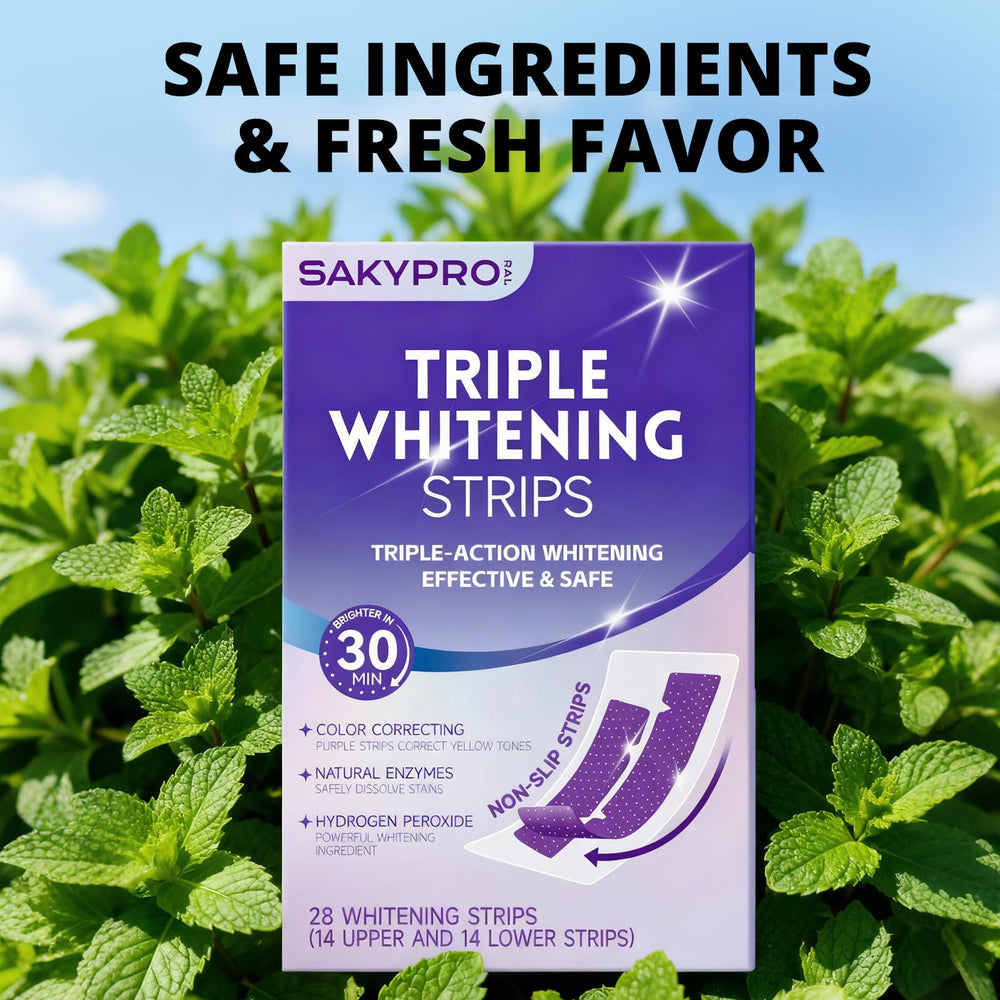 SAKYPRORAL strips for daily at-home use, any time
