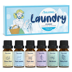SALKING Citrus Clean fragrance oil for uplifting laundry and diffuser ambience.