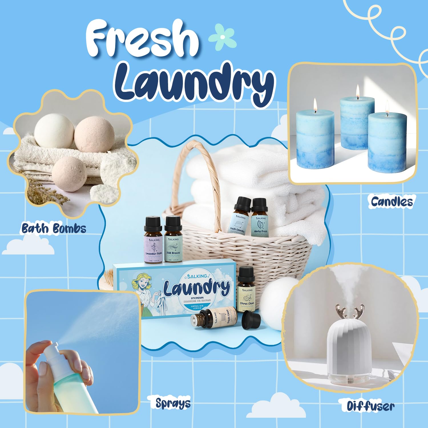 SALKING DIY Soap and Candle fragrance oil suitable for crafts and aromatherapy.