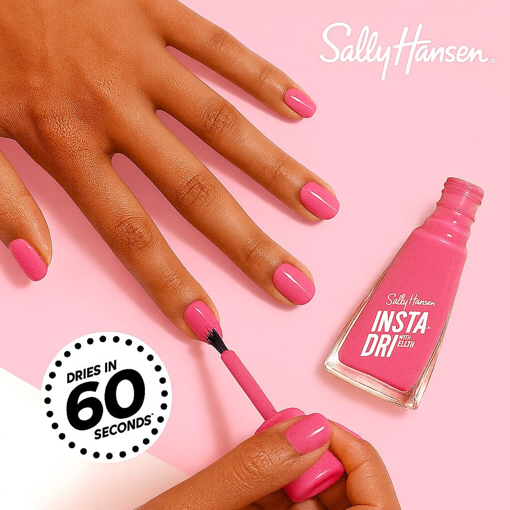 Swift Precision Brush enabling precise, streak-free application on nails.