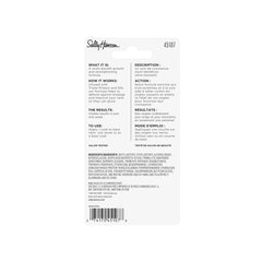 Sally Hansen Nailgrowth Miracle brush-tip enables precise daily application for strengthening nails.