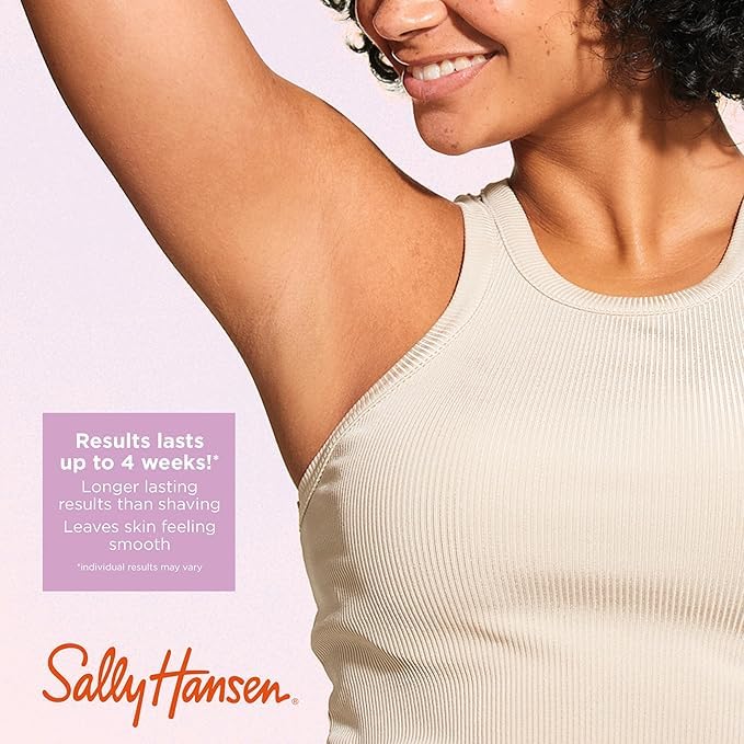 Sally Hansen finishing wipes leave skin clean after wax session