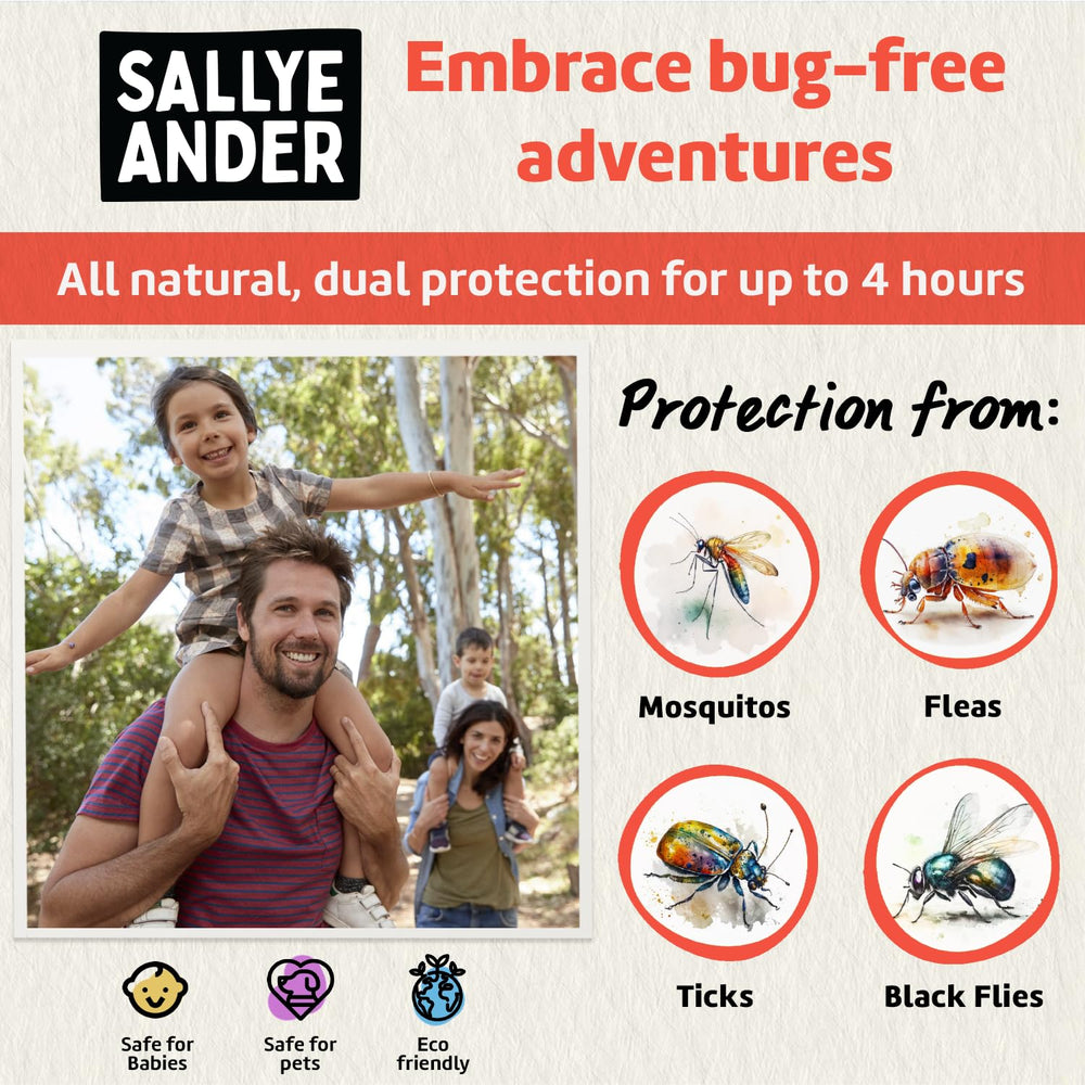 No Bite Me protects exposed skin during outdoor adventure