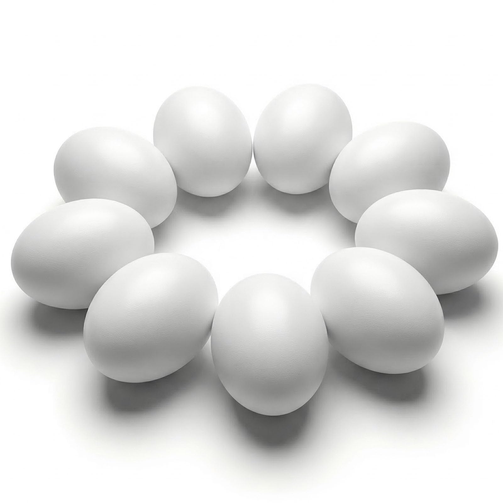 SallyFashion wooden eggs in nesting boxes for realistic pullet training and practice