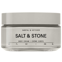 Salt & Stone Body Cream for soft, hydrated skin with a silky finish.