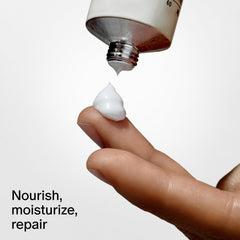 Salt & Stone bottle with brand logo conveying premium vegan skincare.