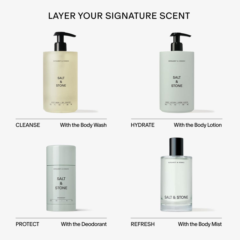 Salt & Stone cruelty-free Leaping Bunny certified deodorant.