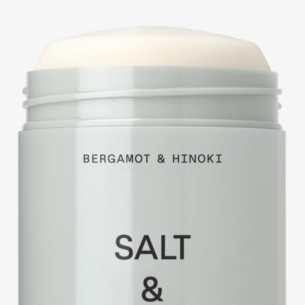 Salt & Stone glides on clear with no transfer.