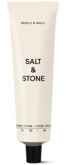Salt and Stone Neroli Basil hand cream tube for quick hydration and nourishment.