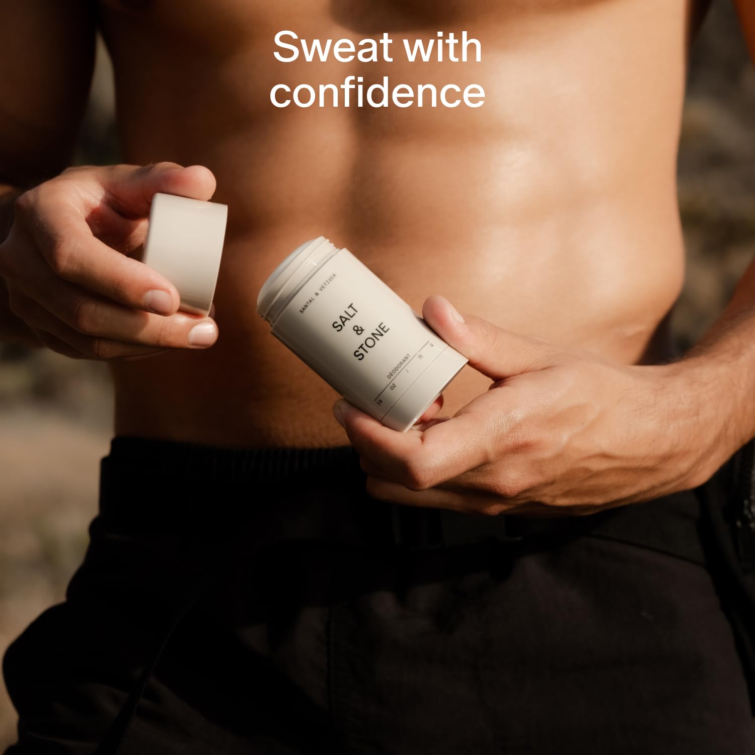 Salt & Stone Neroli Basil scent note delivers crisp herbal freshness.