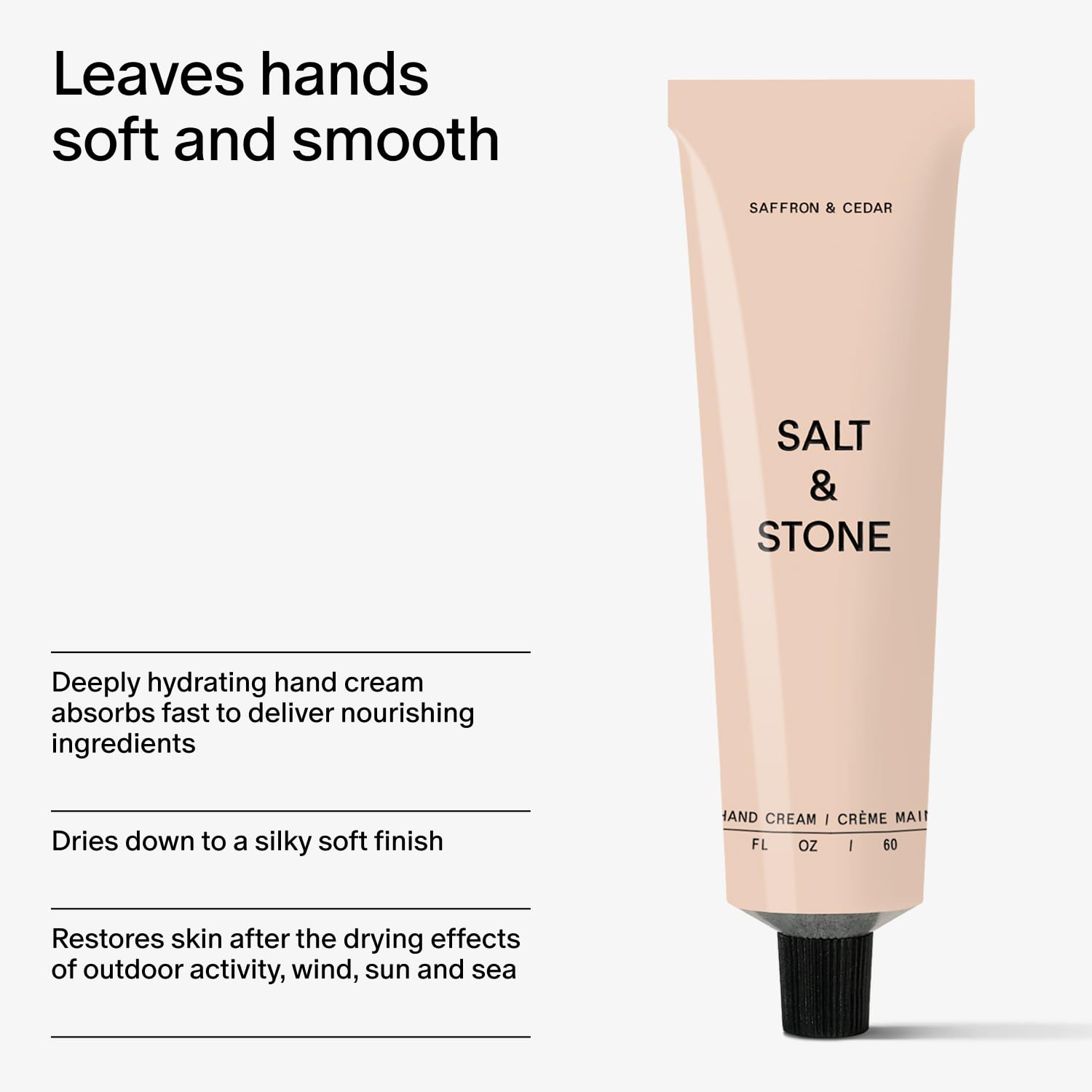 Salt & Stone vegan cruelty-free certification logo—clean ingredients you can trust.