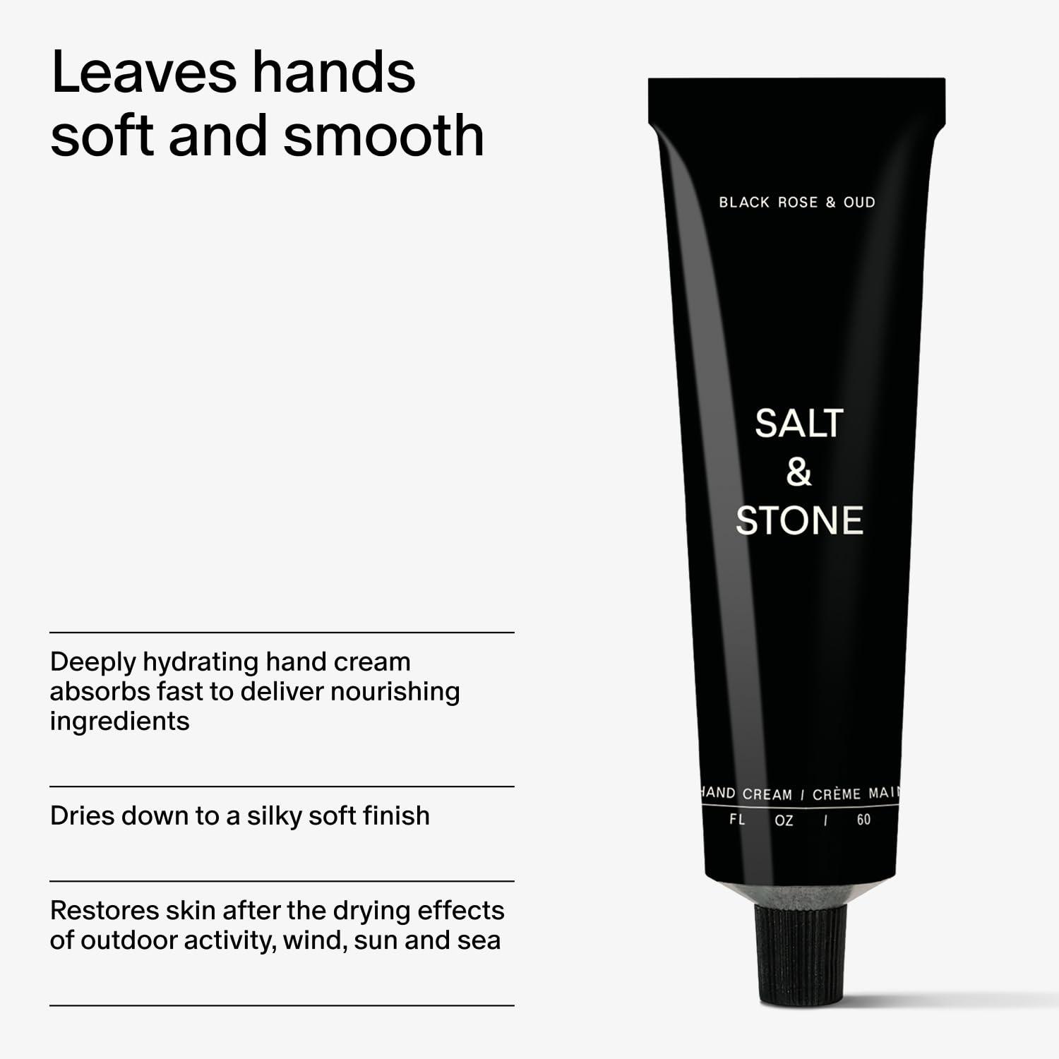 Seaweed extracts and botanicals on packaging implied by imagery.