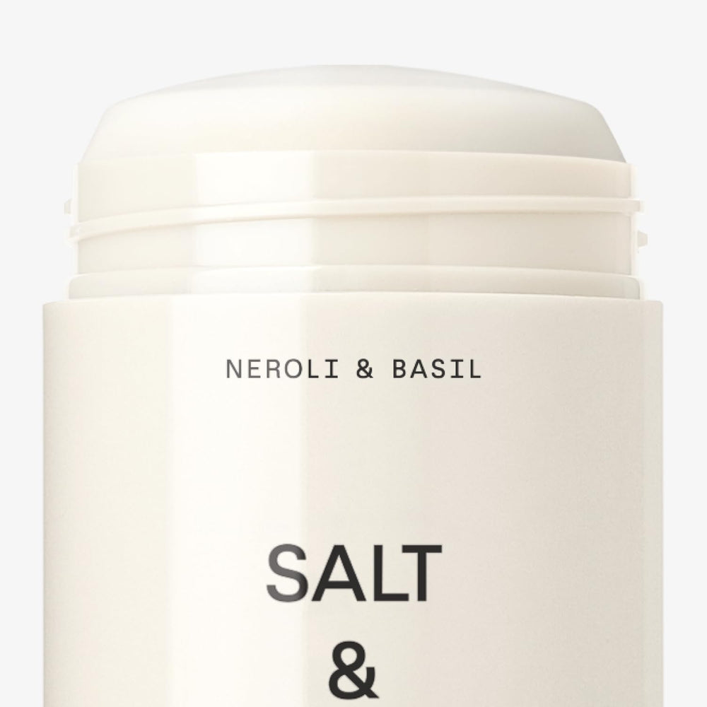 Salt & Stone vegan deodorant formula for both men and women.