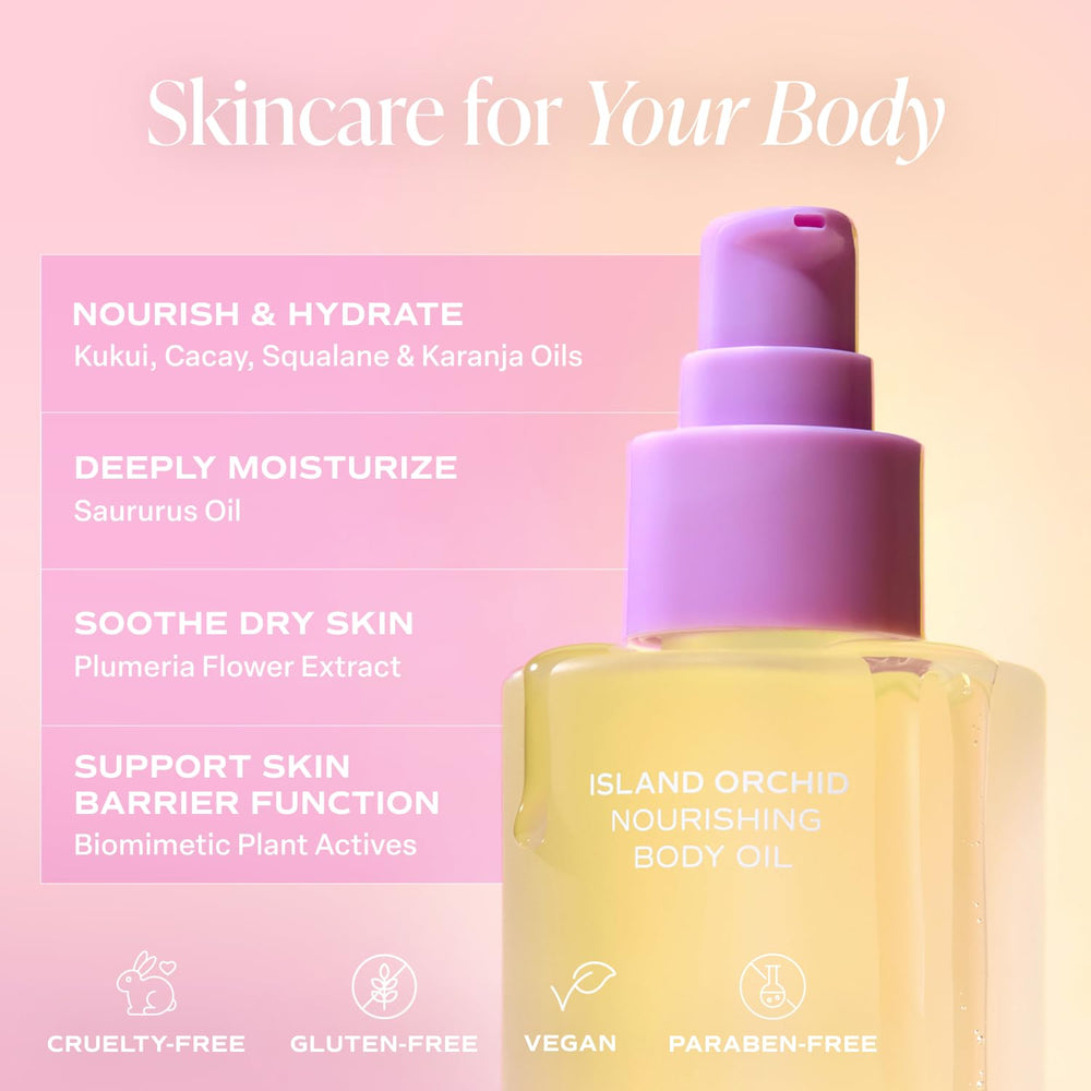 Saltair after-shower glow application on damp skin promotes easy massage.