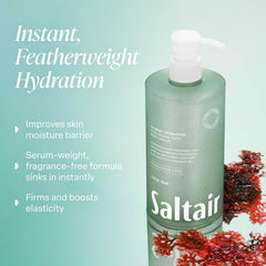 Saltair Body Serum close-up of sheer texture for refreshed skin