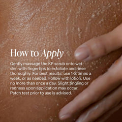 Volcanic sand detail from Saltair KP Body Scrub.