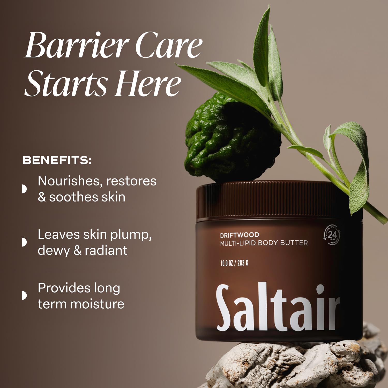 Saltair Multi-Lipid texture close up ready for quick absorption