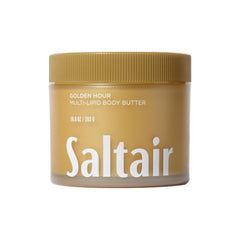 Saltair Multi-Lipid Butter jar showing creamy texture for deep hydration.