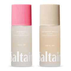 Saltair Pink Beach Salt Water Serum Deodorant 2-pack for long-lasting odor control and smoothing