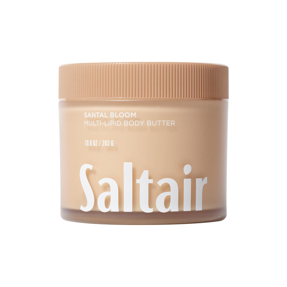 Saltair Santal Bloom bottle display for premium gifting appeal.