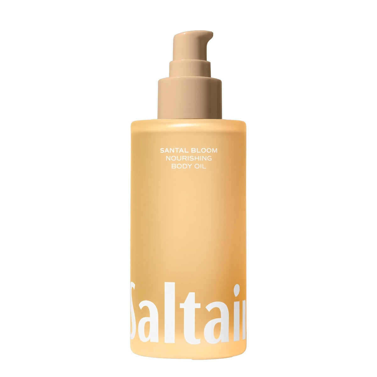 Saltair Santal Bloom bottle pump for convenient, premium hydration.