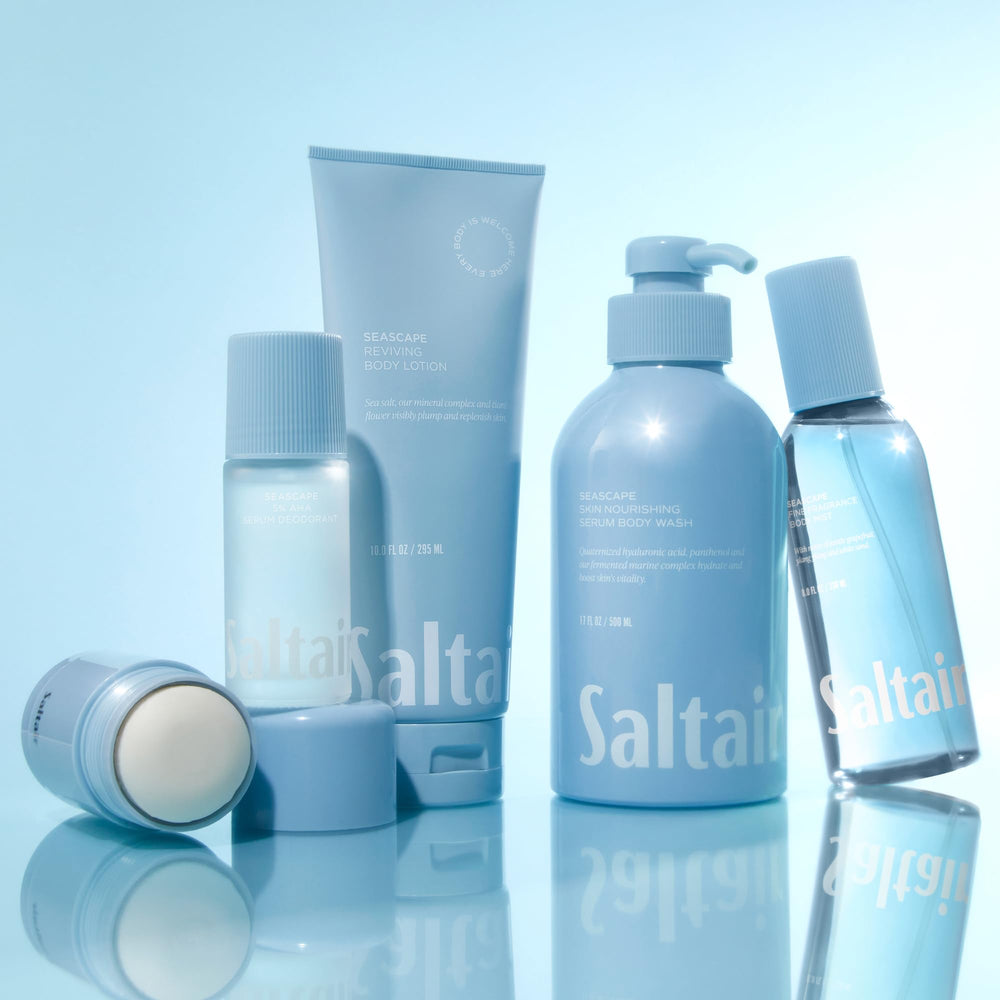 Saltair Seascape ocean-inspired shower ritual for relaxation