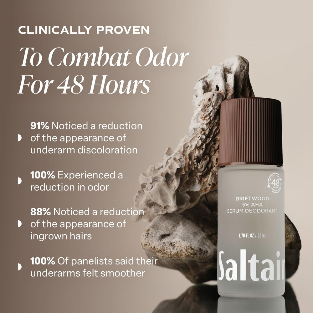 Saltair Serum Deodorant travel pack highlights convenient TSA-friendly two-pack.