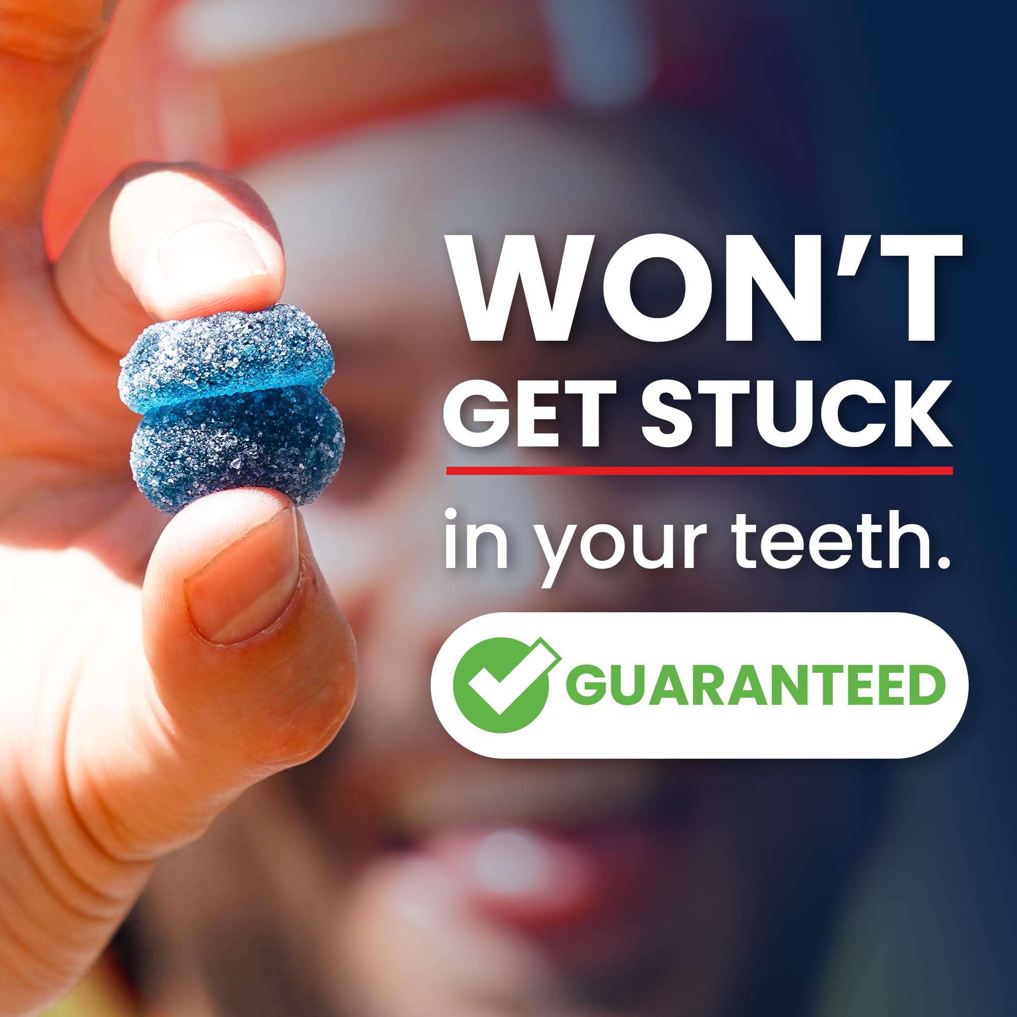 SaltStick Energy Gummies Sour Pop Rocket easy-to-chew texture for athletes