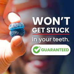 SaltStick Energy Gummies Sour Pop Rocket easy-to-chew texture for athletes